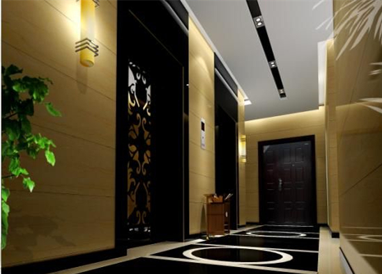 楓林華府電梯間